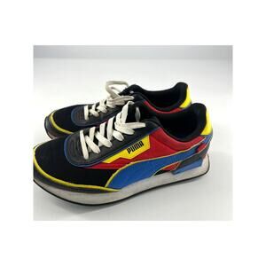 Puma Future Rider Mens Shoes Size 7 C SW PS Smiley World Black Sneakers Running